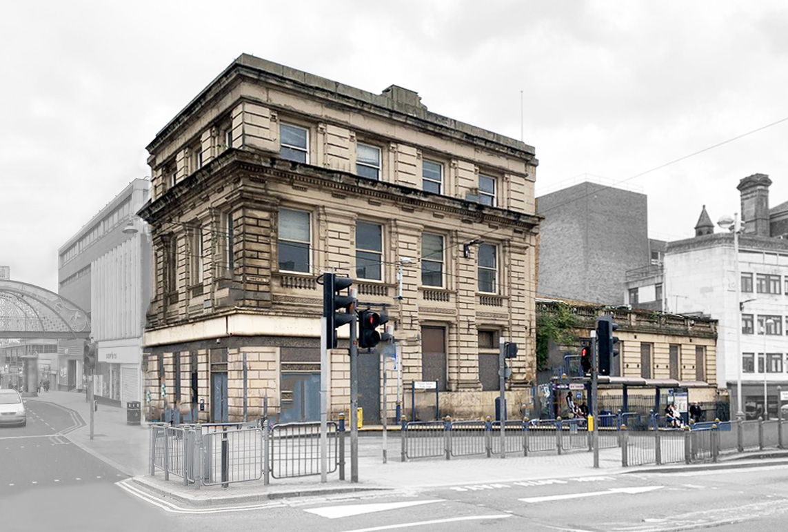 S1Artspace's tweet photo. ✨Some exciting news to share✨ S1 has purchased the former Yorkshire Bank in Sheffield's Fitzalan Sq. The Grade II listed site will be fully restored to become an ambitious new arts &amp; cultural venue for the city. More details here👉 https://t.co/JIYa2At35S https://t.co/dsv1PlG8ZW