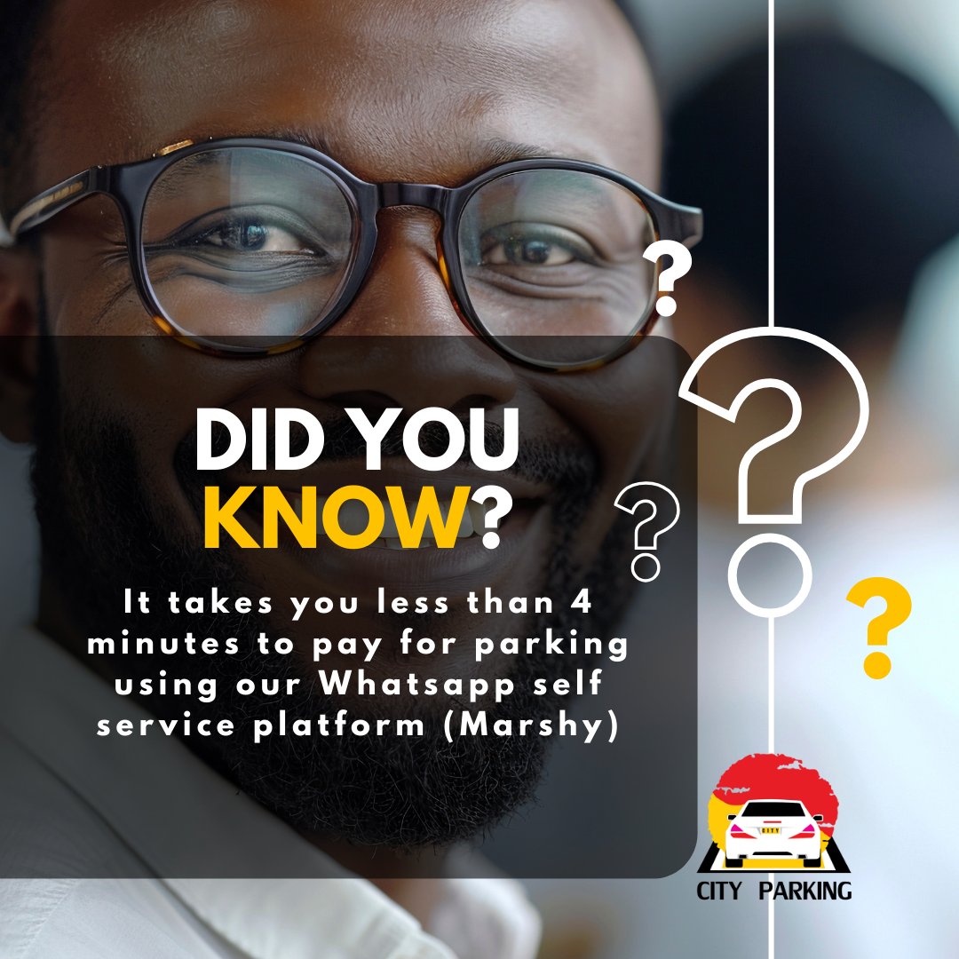 CityParkingHre's tweet photo. To pay for parking using WhatsApp simply save 0719515601 and chat to "Marshy" the sweet marshal.
#HelloConvenience #CityParking #Marshy https://t.co/ZofzYTIST5