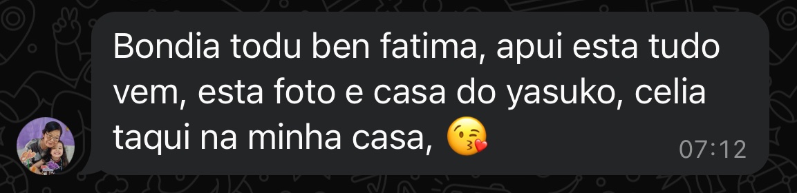 ayaliteraria's tweet photo. Minha vó que toda vida escreveu em japonês, começou a conversar em português pra que a única nora brasileira dela participasse da conversa no grupo da família 🤏🏻 https://t.co/FkDhZ9ZPJs