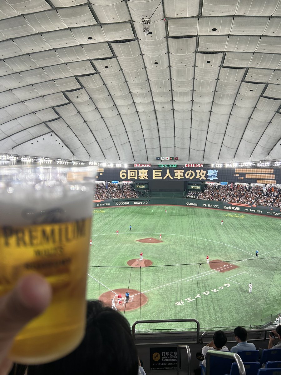 久々のドーム！