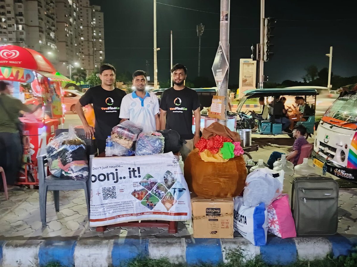 YouFindGo's tweet photo. Big thanks to the amazing people of Shapoorji, Kolkata for your generous donations(Clothes and other items) ! 🙏♥️

Your contributions, along with the support from YouFindGo and Goonj, have truly made a difference in someone’s life.    #CommunityImpact https://t.co/OeJn7YAki9