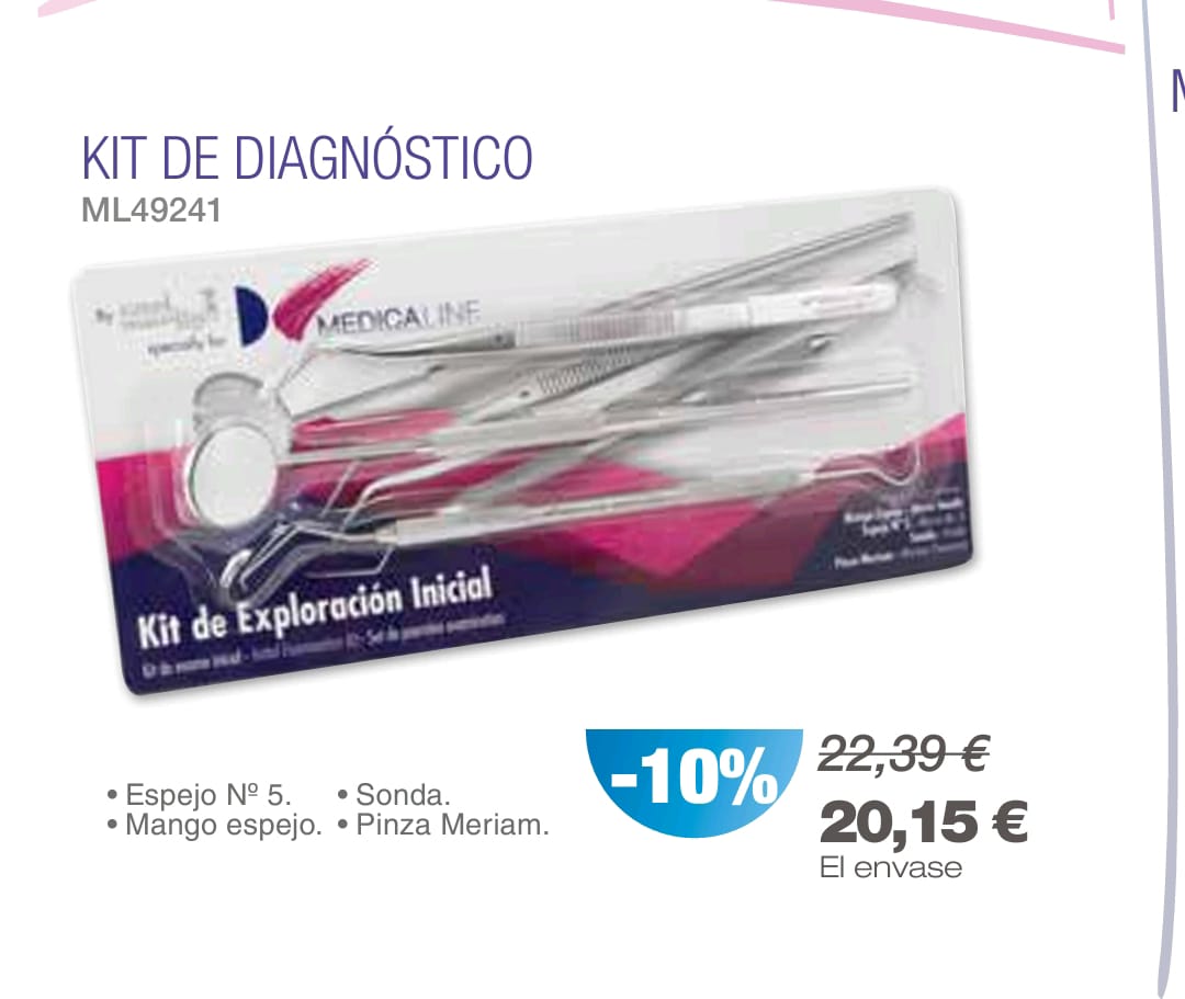Alidentdental's tweet photo. 📢Kit de exploración dental @medicaline_es by Carl Martin
👉 Acero Inoxidable de alta calidad
👉 Incluye espejo, explorador y pinza
🛒 Haz tu pedido en https://t.co/oMh2oAI5At https://t.co/nIFgNCvfcf