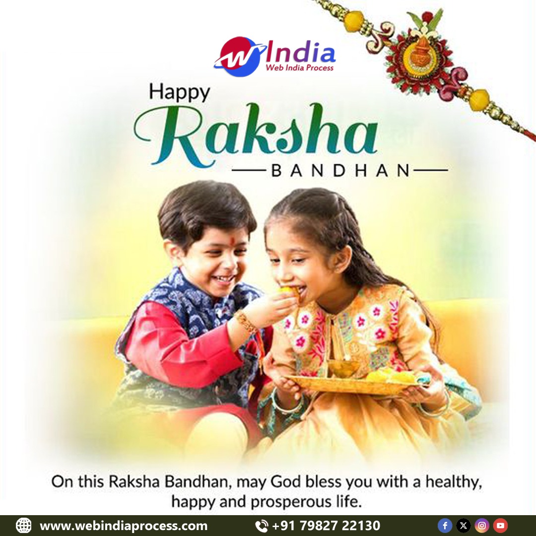 webindiapro's tweet photo. Celebrating the eternal bond of love, trust, and protection. This Raksha Bandhan, let's cherish the special connection that makes siblings our forever best friends. 💖
#RakshaBandhan2024 #brothersisterlove #FestivalsOfIndia #tradition #Rakhi https://t.co/hwpbvXP9cQ