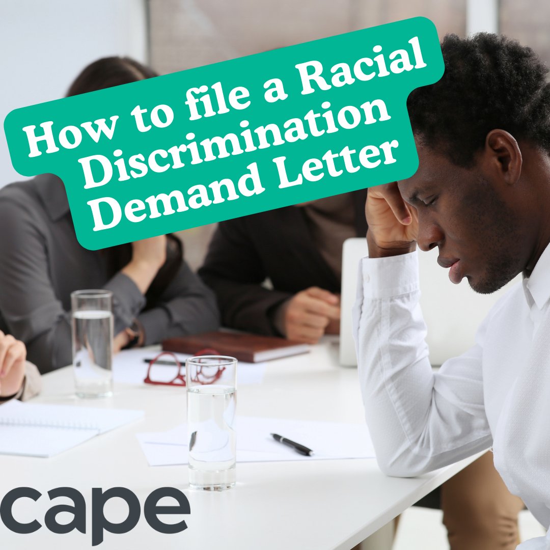 cape_law's tweet photo. ✊ How to Write a Demand Letter for Racial Discrimination ✊

Facing racial discrimination? Learn how to draft an effective demand letter to address it in our latest blog post.

📖 Read more: https://t.co/5RMXLu2QwO

#FightRacism #LegalAdvice #DemandLetter #CapeJustice #KnowYourRights