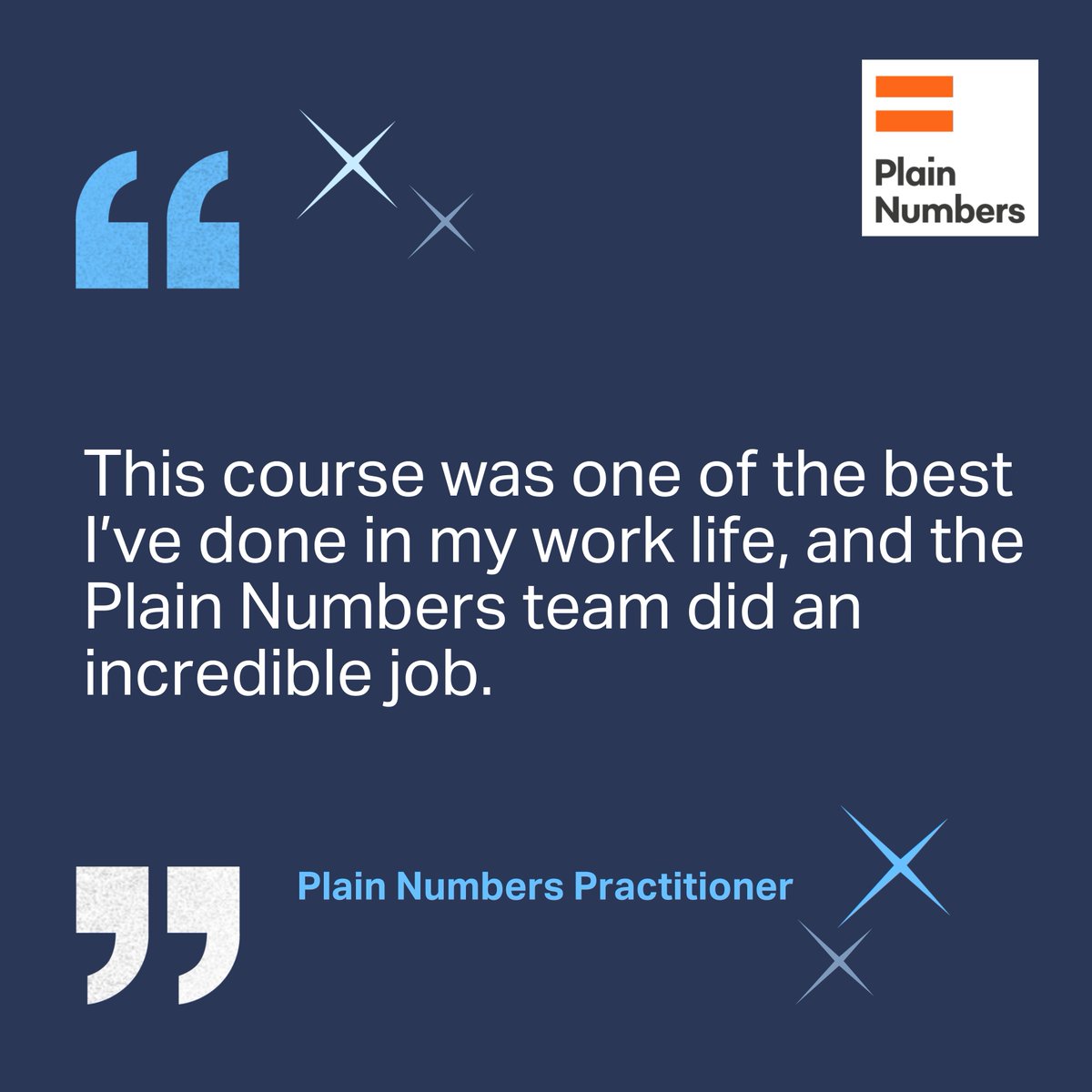 We're proud of the training we provide and the ongoing support our partnership team deliver, which is why it's so great to receive feedback like this 👇