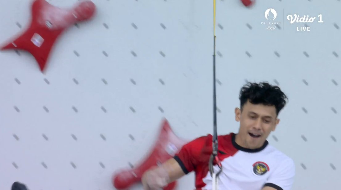 #SportClimbing - Men's Speed - Final

EMAS UNTUK INDONESIA! LUAR BIASA VEDDRIQ!

#Paris2024