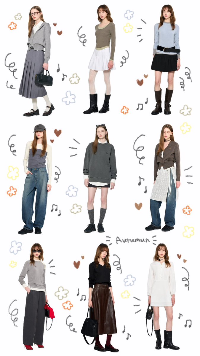 ooo24____'s tweet photo. 可愛い韓国っぽブランドを発掘してしまった…
秋服のコーデが良すぎるから見てみて https://t.co/v6Ss7Bk0o6