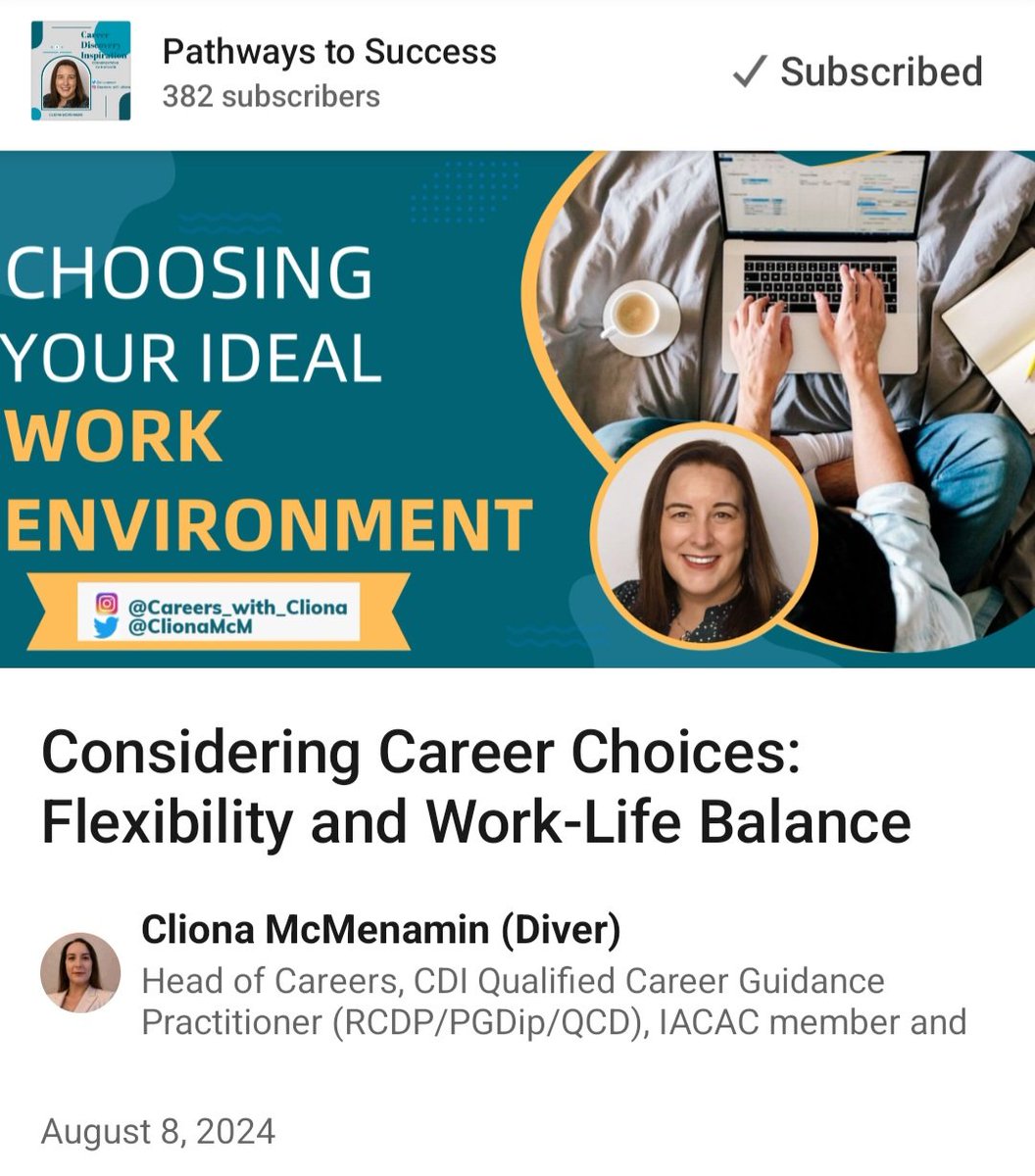 Careers with Cliona tweet media