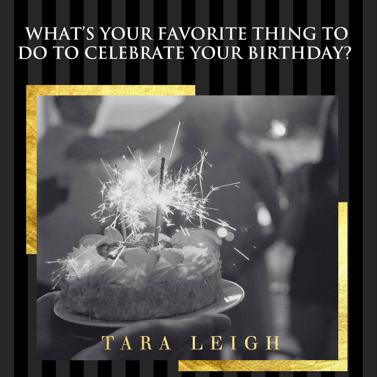 My birthday's coming up and I'm trying to decide what to do with my kids and handsome hubby. What’s your favorite thing to do to celebrate your birthday?