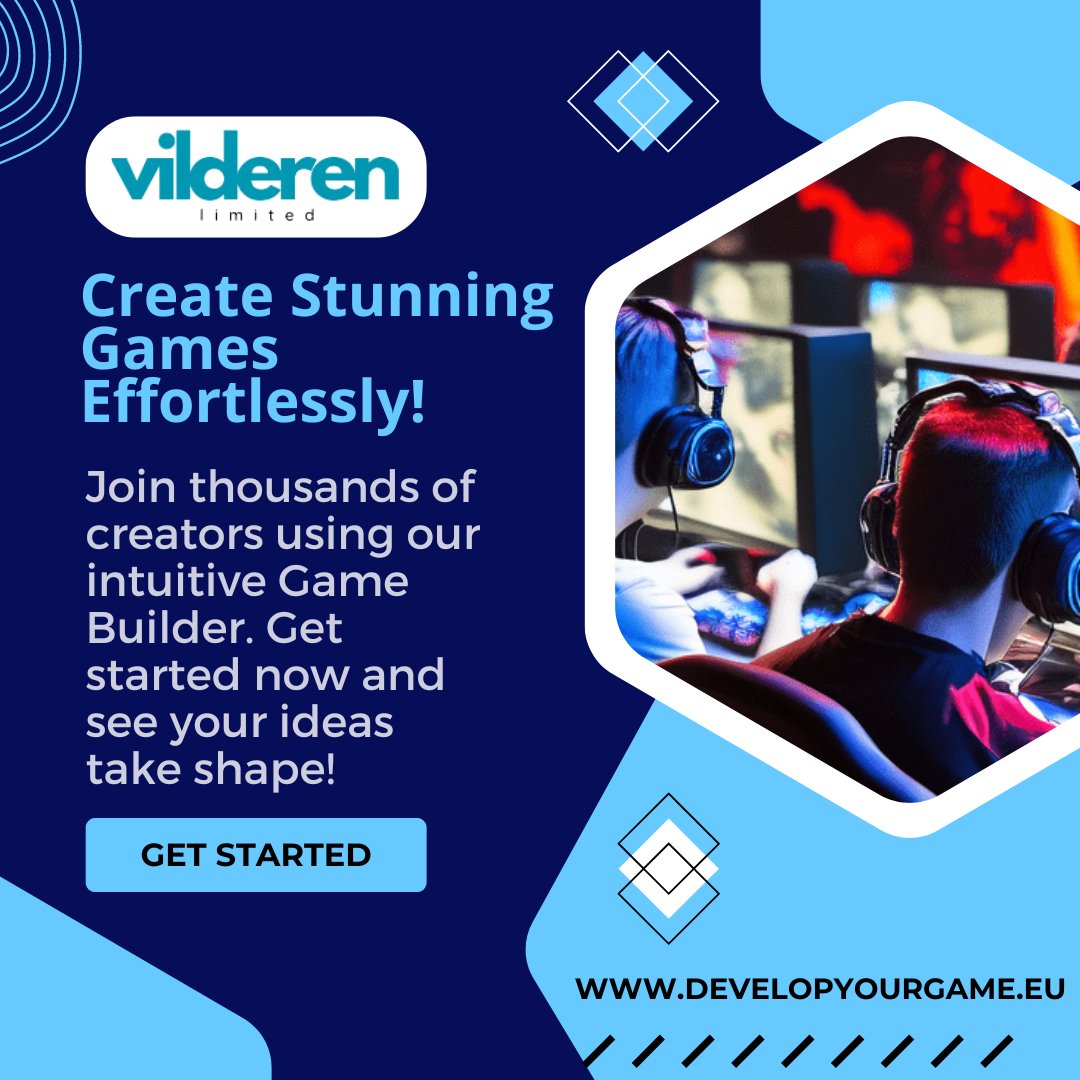 VilderenLtd's tweet image. Whether you’re a beginner or an experienced developer, our No Coding Game Builder empowers you to bring your game ideas to life effortlessly.  #GameBuilderTool #NoCodeGameDev