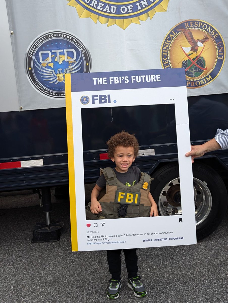 FBIAtlanta's tweet photo. Join us tomorrow from 6PM-10PM @GaLawrenceville 's National Night Out! Please stop by and say hi and get a better understanding of what the men and women of #FBIAtlanta do every day to help keep Georgia safe! https://t.co/bSfdMhdbdh