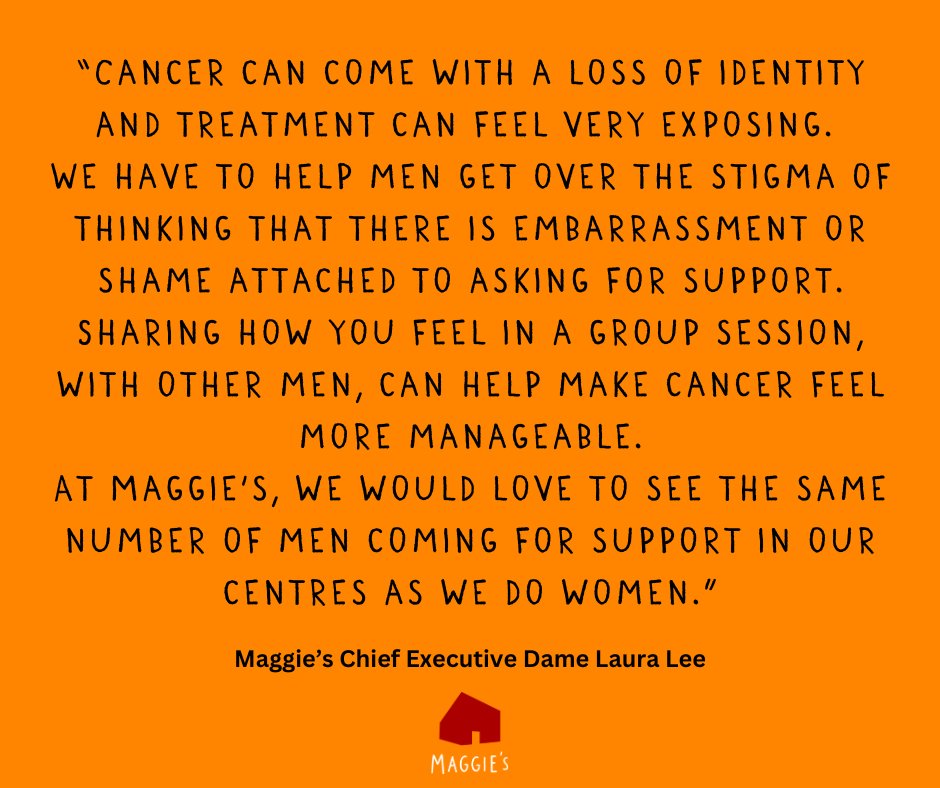 MaggiesCentres's tweet photo. Our survey of 500 men with cancer found 17% felt embarrassed after receiving their diagnosis. In addition, 1 in 5 say they don't plan on seeking additional support. Read more about our findings here: https://t.co/0GhqIloKrL https://t.co/OCg9gk3bMa