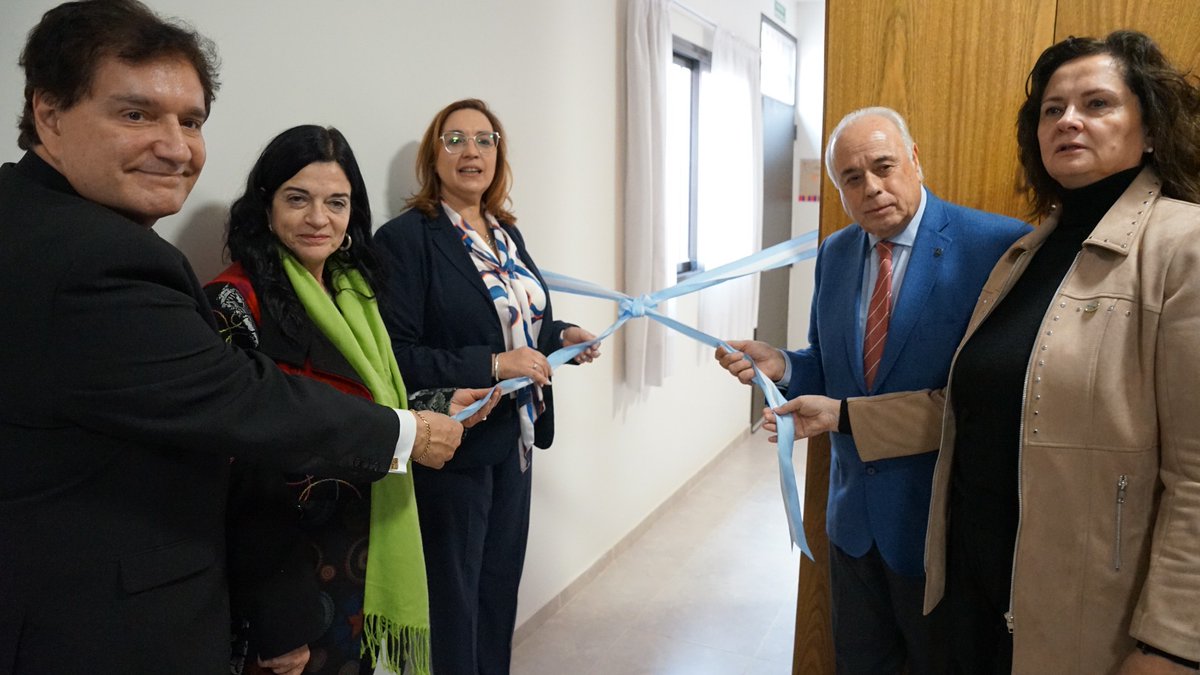 jussanjuan's tweet photo. La Corte inauguró el 11° “Espacio Amigo de la Lactancia Materna” en el Juzgado de Paz de 25 Mayo,  para que las mujeres puedan amamantar o almacenar leche materna. San Juan es el 2° Poder Judicial en el país con más “Espacios Amigos de Lactancia Materna”, detrás de Córdoba. https://t.co/2t41STLxB1