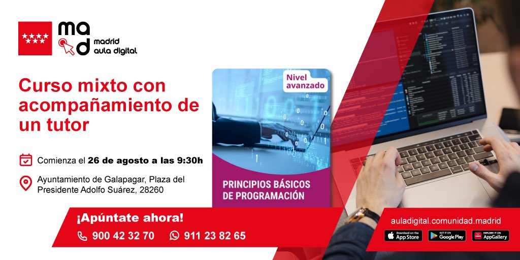 mitinman's tweet photo. El verano puede ser ese tiempo de bostezar y vegetar o puedes aprovechar para conocer un poco que es la programación y si puede ser un camino de desarrollo personal. https://t.co/jkC7UXZibY