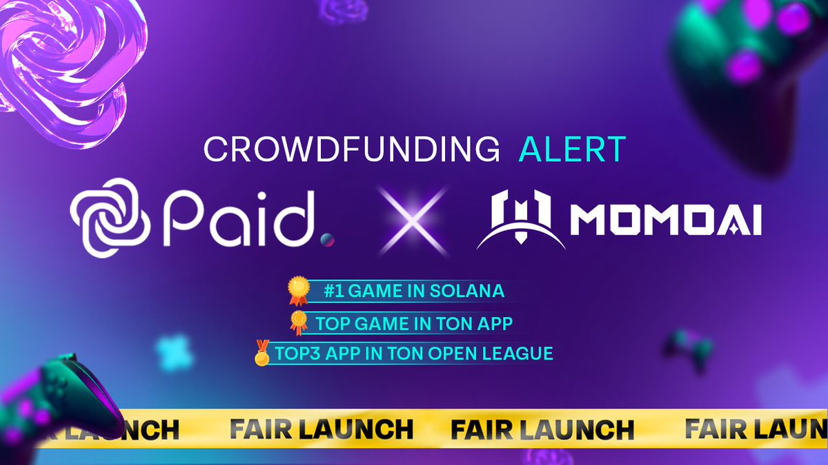 PAID (@paid_network) on Twitter photo Crowdfunding Announcement. ๐ซจ
Ever dreamed of getting in early on the next big thing in Web3 gaming?
Your chance is here. ๐
MomoAI is gearing up for its crowdfunding on PAID Network, and you're invited to the front row.
๐พ What's MomoAI?
<a href="/Metaoasis_/">MomoAIโฎ๏ธ๐ฅ</a> is a pioneering Web3 Crowdfunding Announcement. ๐ซจ
Ever dreamed of getting in early on the next big thing in Web3 gaming?
Your chance is here. ๐
MomoAI is gearing up for its crowdfunding on PAID Network, and you're invited to the front row.
๐พ What's MomoAI?
<a href="/Metaoasis_/">MomoAIโฎ๏ธ๐ฅ</a> is a pioneering Web3