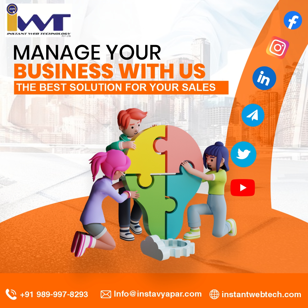 instantwebtech's tweet image. ✅ Elevate your business to new heights with Instant Web Technology Pvt Ltd! Our expert solutions are designed to streamline your operations, enhance productivity, and drive growth. 

🌐 instantwebtech.com
📩 info@instavyapar.com
📲  +91 989-997-8293

#BusinessManagement
