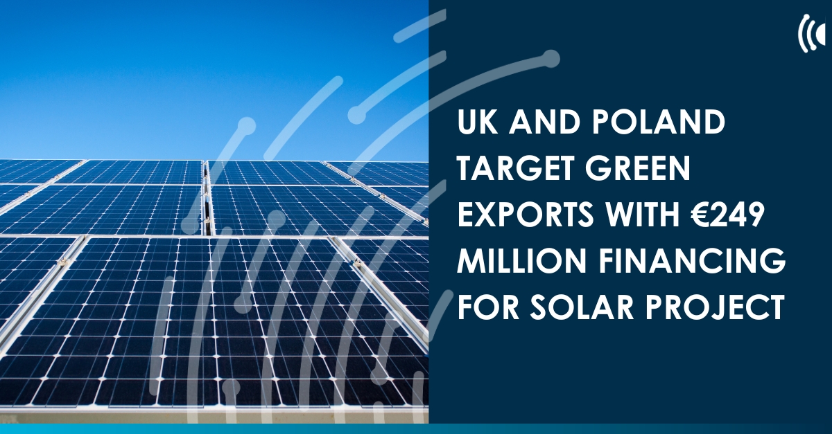 tradefinglobal's tweet photo. 🇬🇧🇵🇱 UK and Poland target green exports with €249 million financing for solar project ☀️♻️

Read the news here ➡ https://t.co/dlIOHQ1EE5

#Turkey #UKEF #KUKE #exportfinance #greenenergy #sustainability https://t.co/kLzneSSWgm