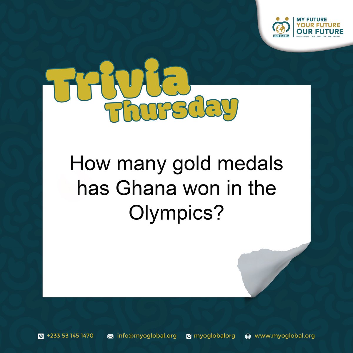 Let's have it ⬇️

#triviathursday #myoglobal #Paris2024Olympic #Paris2024