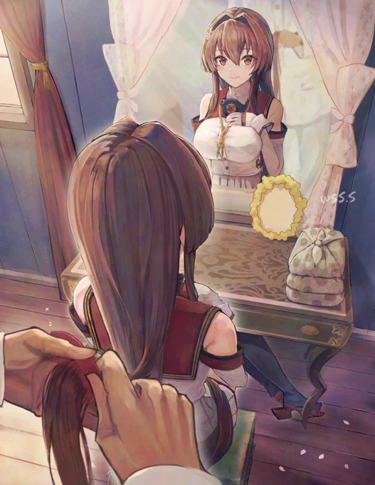 大和進水日なので再掲 #艦これ