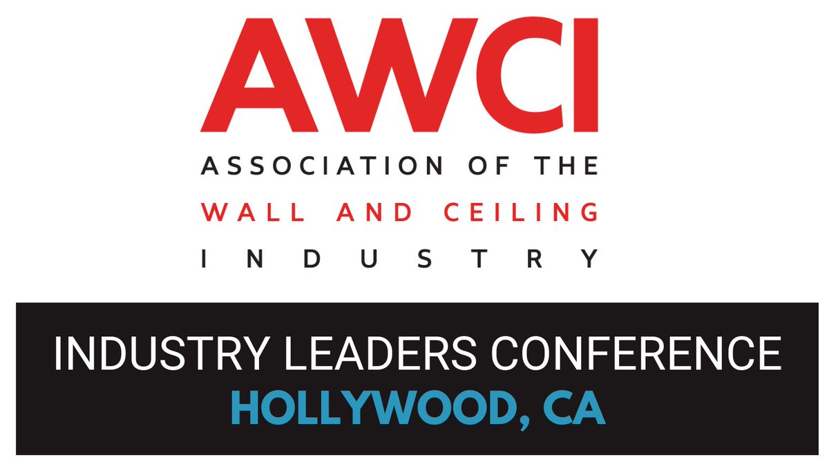 <a href="/AWCI_INFO/">AWCI</a> 2024 Industry Leaders Conference (September 24-26) offers an unparalleled gathering of influential professionals in the wall and ceiling industry. Learn more at ow.ly/JGbf50STeyJ
#BuildSteel #CFSteel #Walls #Ceilings #Construction