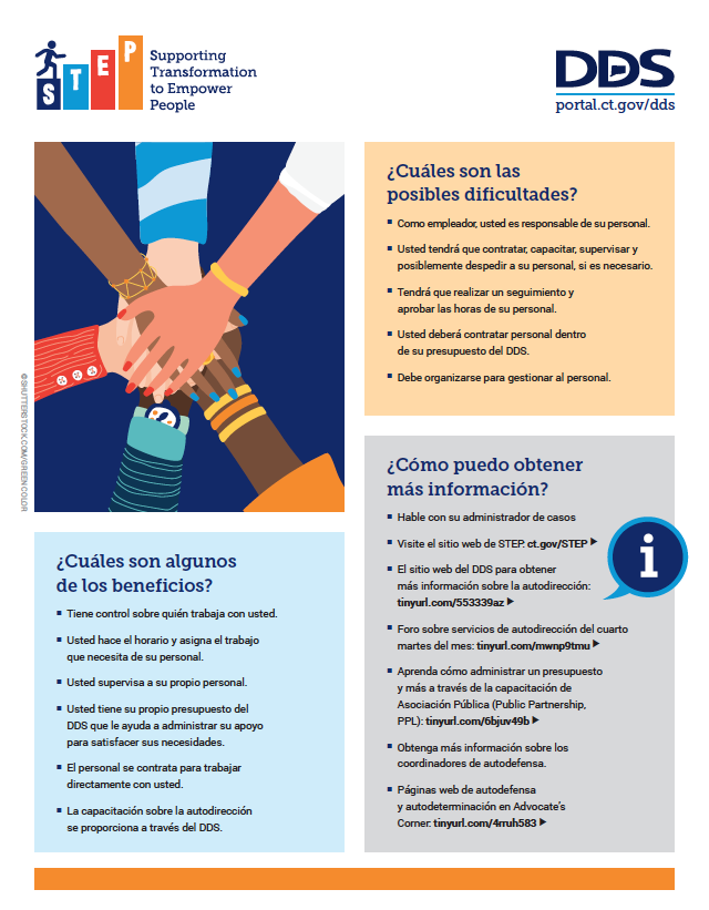 arc_ct's tweet image. Self Direction - One of the 7 core supports offered by DDS which allows you to become the employer of the people you choose to hire to provide your supports. To learn more visit portal.ct.gov/dds/searchable…
portal.ct.gov/dds/step?langu…
#Coresupport #SelfDirection #DDS