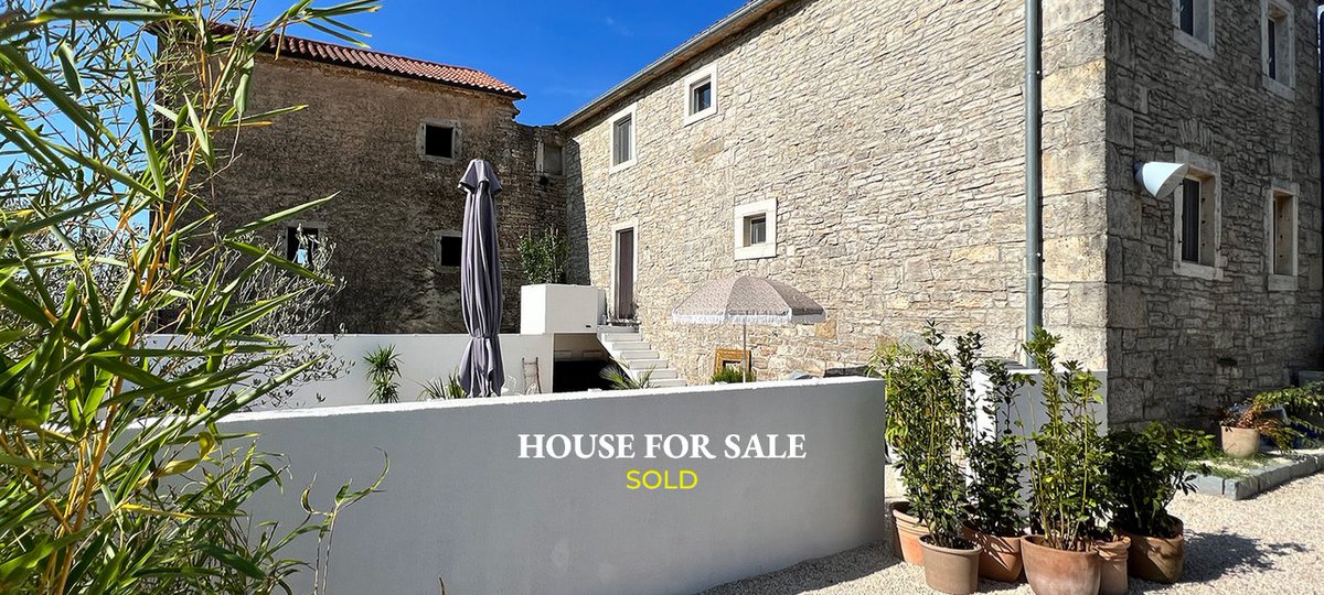 IstriaLife's tweet photo. So, after 7 years, we've sold our renovated stone house in #Istria. We decided it was time to embrace a new adventure in a new place.

We're super happy that our purchase of an Andalucian townhouse is progressing. If you'd like to follow our Spanish journey we're @andalucian_life https://t.co/BH8QTP7b0s