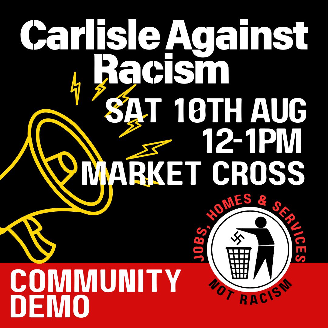 Carlisle Against Racism tweet media