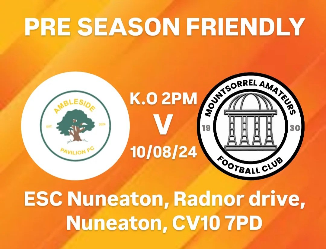 THIS WEEKEND OUR RESERVES PLAY THEIR 1ST PRESEASON GAME v <a href="/AmblePivFC/">Ambleside Pavilion FC</a>