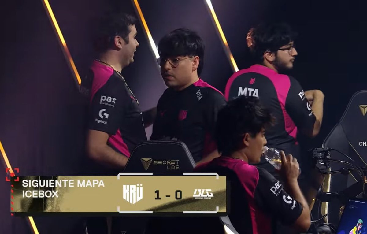 Primer mapita: Listo! ✅ <a href="/KRUesports/">KRÜ</a>  #VALORANTChampions