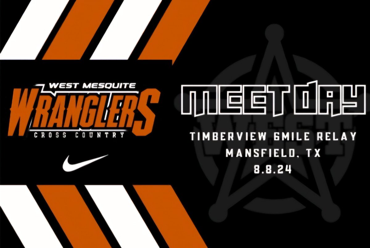 WestSideTFXC's tweet photo. Today our Cross Country team will travel  to Mansfield, Tx to kick off the season.  All the hard work and sacrifices are soon to pay off.  Send your love and support in the comments!! https://t.co/aXVR5b3CsK