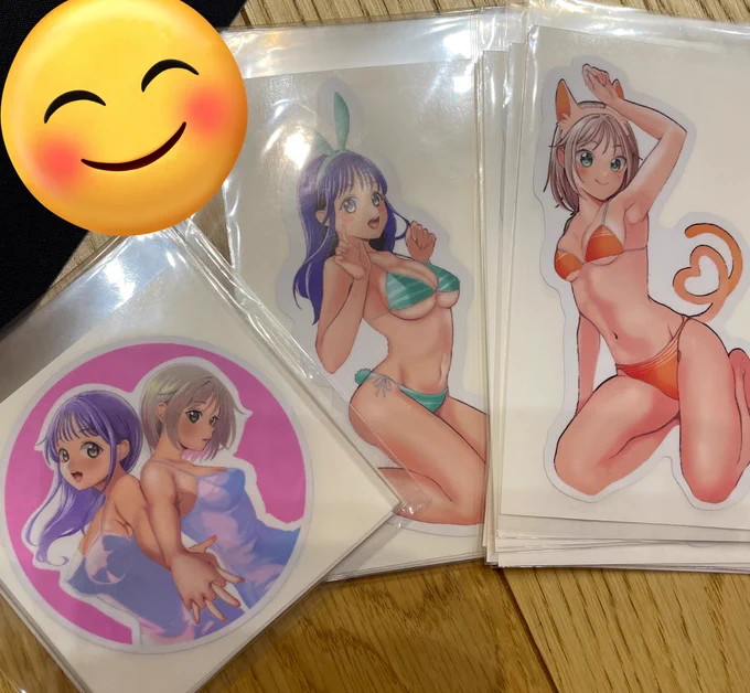 今回印刷はプロテックさん( )にお願いいたしました!アクスタも可愛くカットしてくださって、台座も印刷してもらったり、敷布とかめっちゃ綺麗に仕上げてもらっちゃいましたあと車に貼れるステッカーとかポップなども…いろいろ助かります本当にありがとうございました 