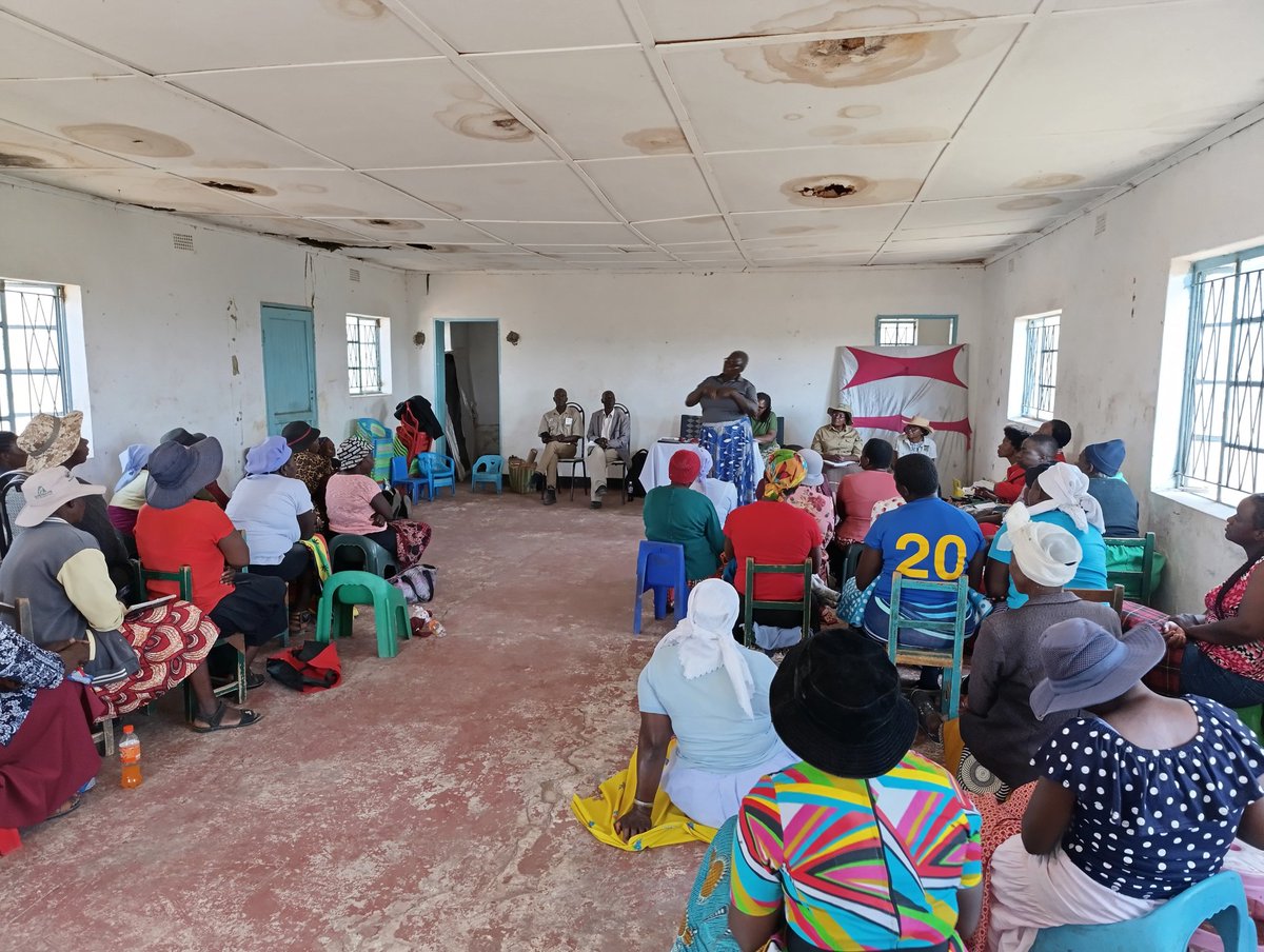 zfu_official's tweet photo. Inspiring leadership in action! Mrs Hove, ZFU Midlands Provincial Chairperson, is empowering women in Chachacha, Shurugwi. Her resilience is a beacon of hope for the community and the province. #WomenInLeadership #Empowerment #Zimbabwe #ZFU
@womensassembly
#FACEPROJECT https://t.co/ceHlMgzpmJ
