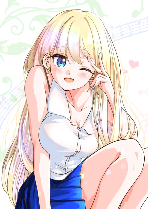 うちの子 エレナちゃんですっ#創作 #oc 