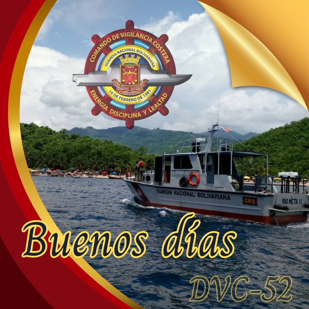 Somos centinelas permanentes de la patria, garantes de la paz y el orden. 
Buenos días Venezuela!