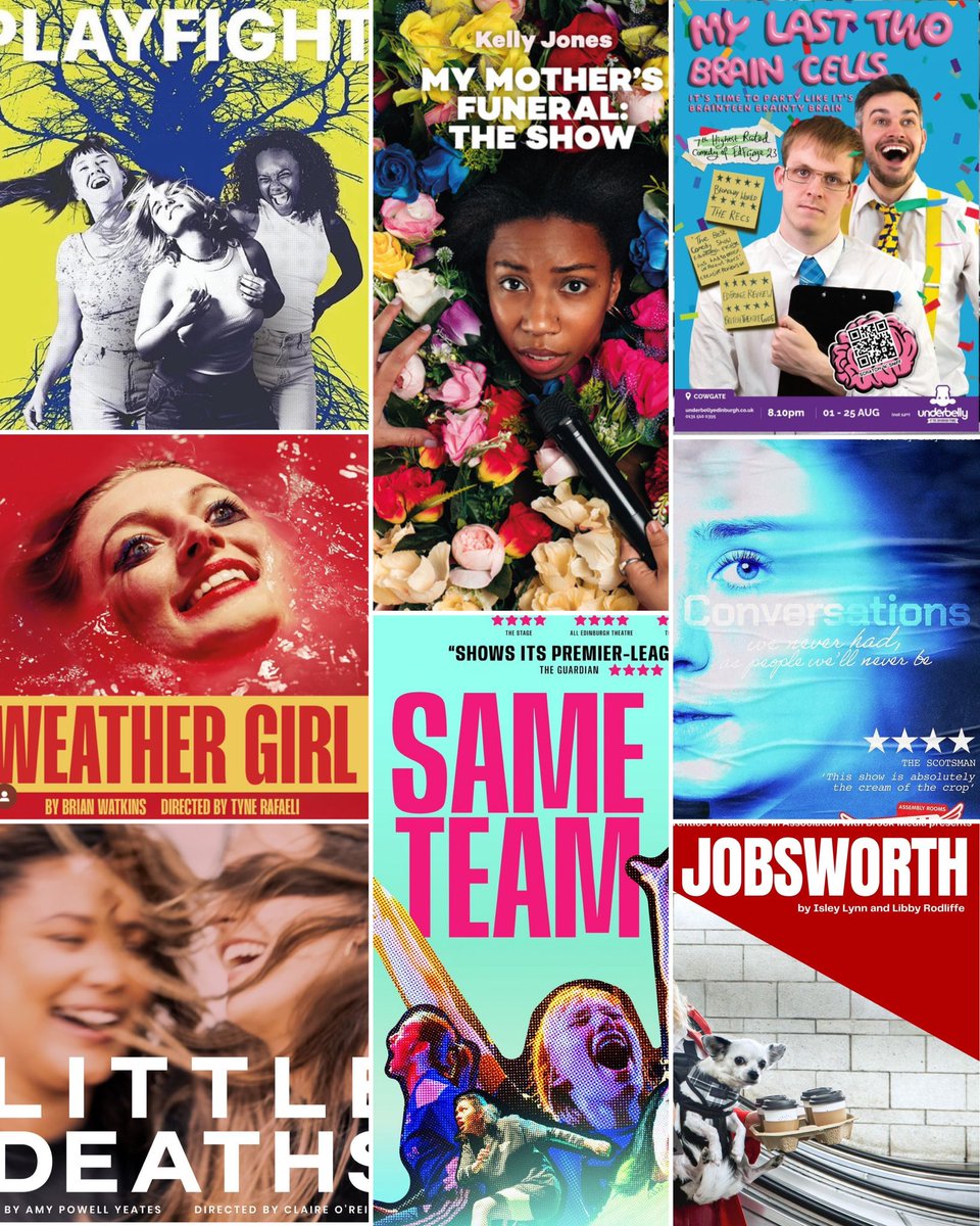 Saw some amazing things at <a href="/edfringe/">Edinburgh Festival Fringe</a>  this week ! Here’s some of my top picks ⭐️⭐️⭐️⭐️⭐️
