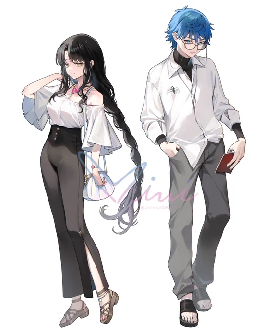 私服イラストまとめ本 #FGO ▷
