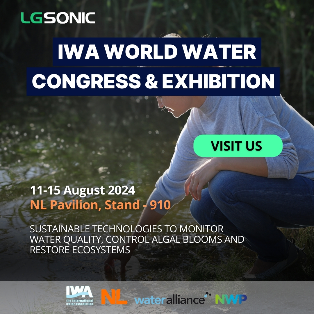 Experience the future of sustainable water management at the International Water Association (IWA) World Water Congress &amp; Exhibition from August 11-15, 2024.

Join LG Sonic at the 𝐍𝐋 𝐏𝐚𝐯𝐢𝐥𝐢𝐨𝐧, 𝐒𝐭𝐚𝐧𝐝 𝟗𝟏𝟎

#WorldWaterCongress #WaterManagement #IWAToronto2024 #IWAT
