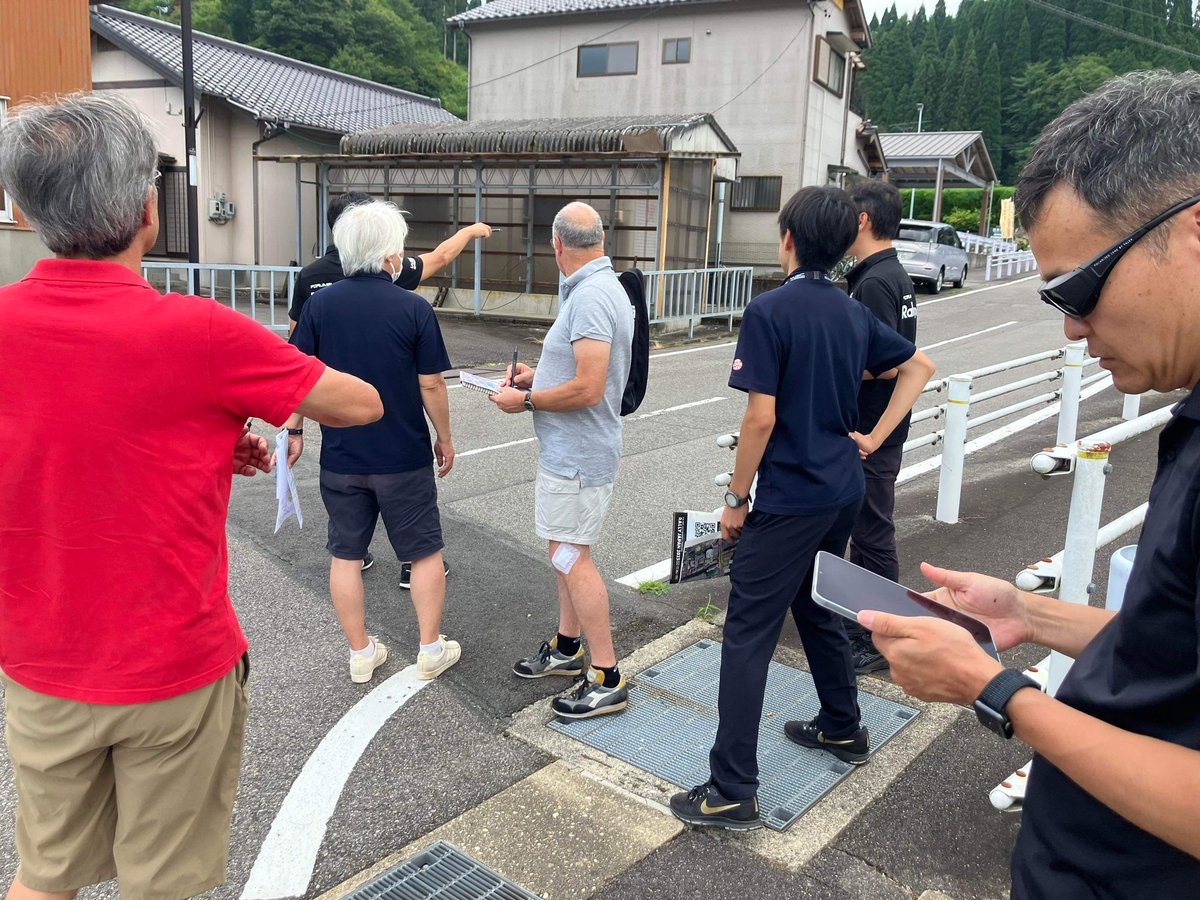 m_rallyjapan's tweet photo. コース視察

月曜日からMOSCOメンバー・役所関係者・アドバイザーが連携し、2024年度のコース及び周辺の全体査察を行なっております。

12日までで全ステージ（SSだけでなくリエゾンやリフューエルなど全て）を確認していきます。 https://t.co/ikhoFm2tkA