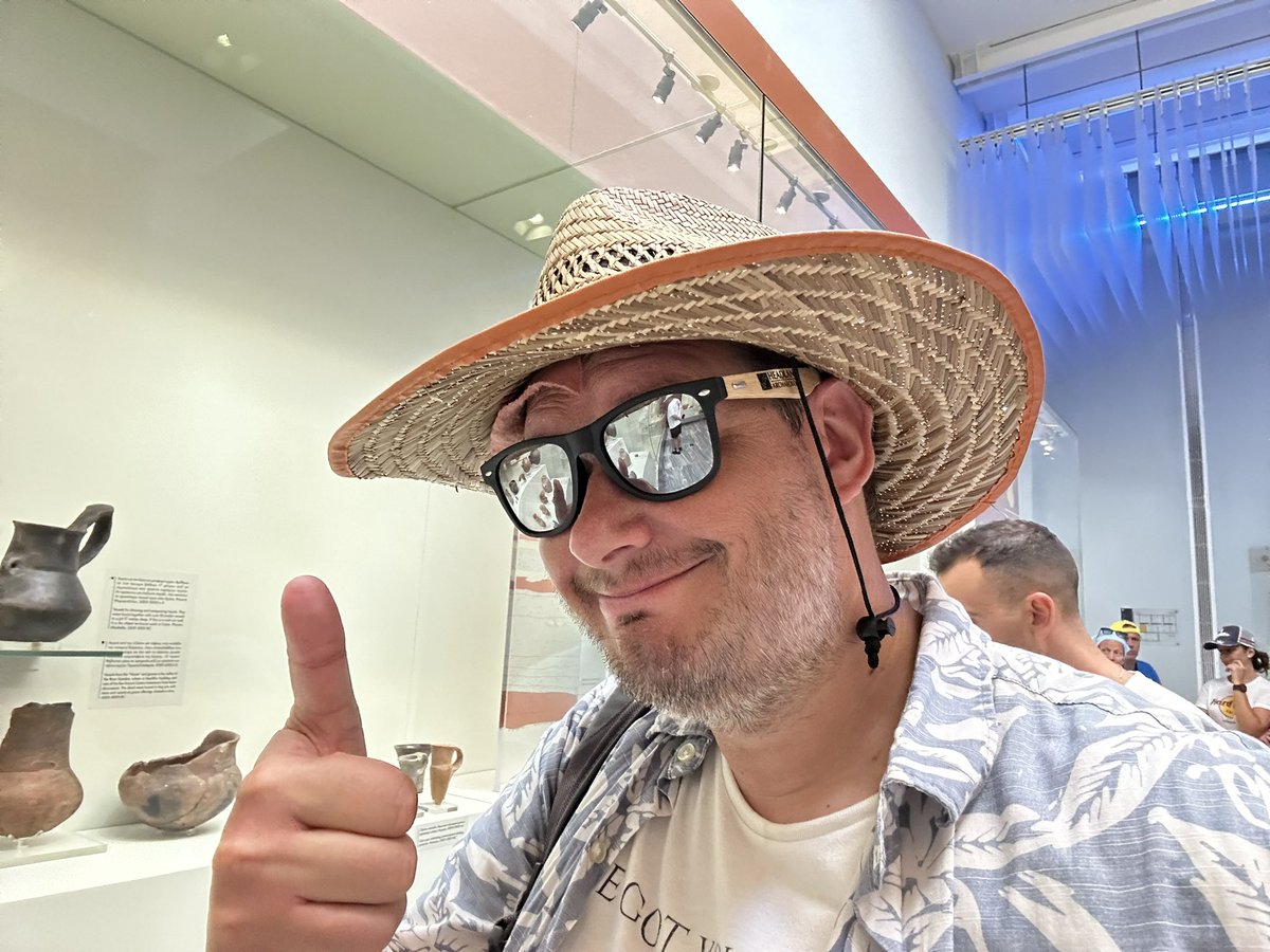 Jim Butler (@jimb42) on Twitter photo My free <a href="/HeadlandArchUK/">Headland Archaeology</a> sunglasses have made it to the amazing Heraklion Archaeological Museum in Crete! 😎🏛️ My free <a href="/HeadlandArchUK/">Headland Archaeology</a> sunglasses have made it to the amazing Heraklion Archaeological Museum in Crete! 😎🏛️