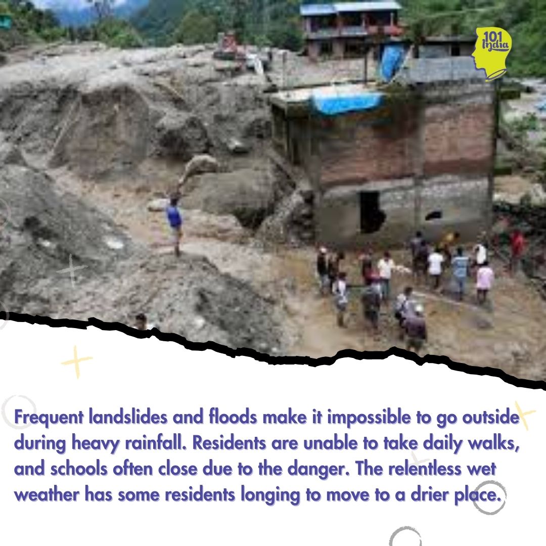 101India's tweet photo. Till a decade ago, few Mawsynram residents in Meghalaya seemed to know or care about their record-holder status, though the right to the Guinness title has been hotly disputed by a nearby town, Cherrapunji, which used to lay claim to that honour.
 #101india #uniquestoriesofindia https://t.co/vwQ0kw5prF