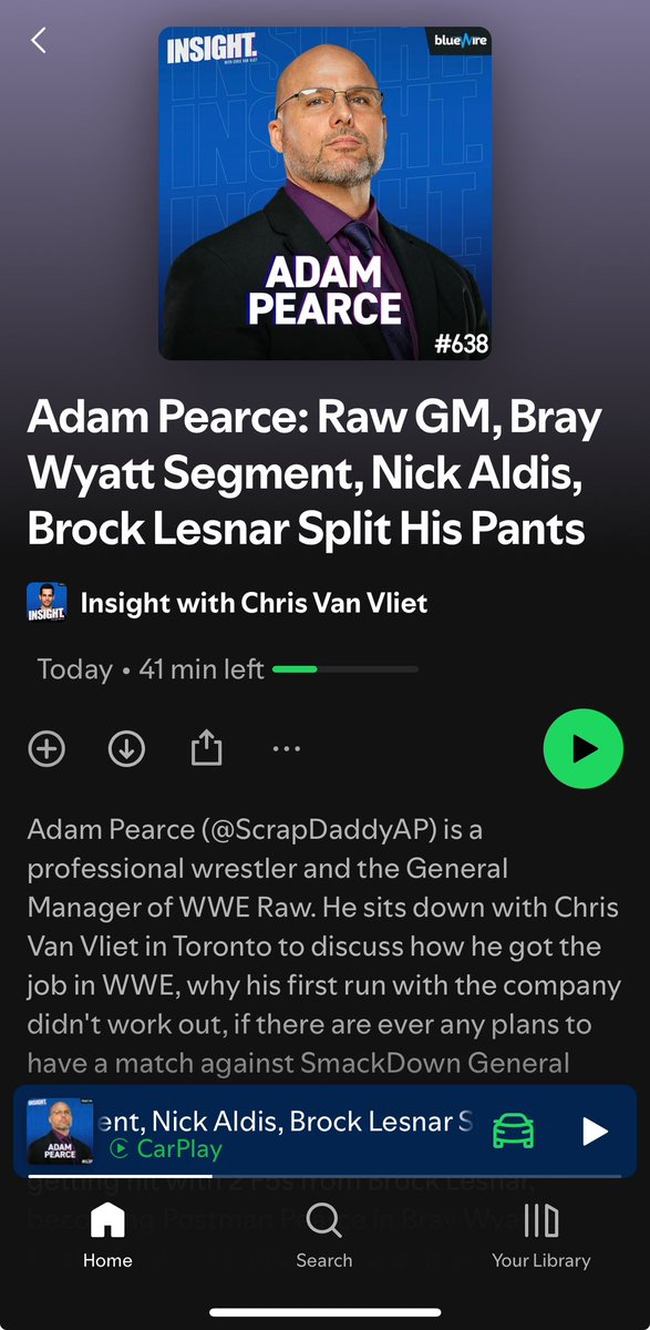 Decodunker's tweet photo. Another great listen from insight with @ChrisVanVliet interview with @ScrapDaddyAP 

Very happy to recently found your podcast and have been going through the back catalogue 
Any favourites you’d recommend me find ? 
Keep up the great work https://t.co/4RPoBJndMq