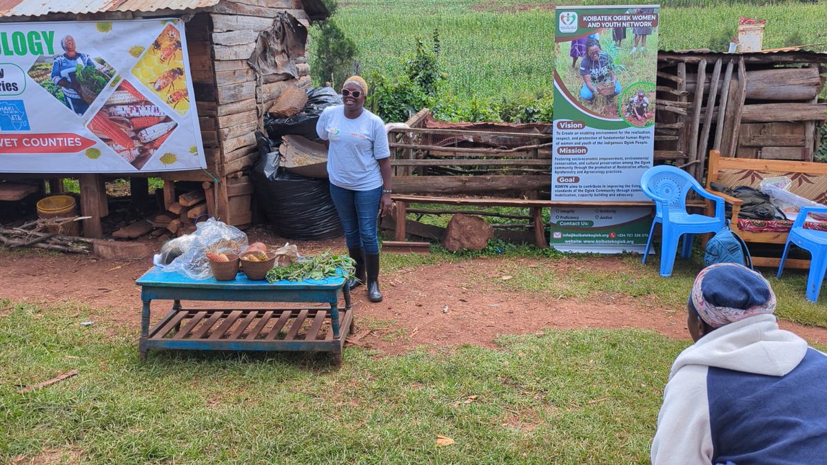 KariobangiSJC's tweet image. Exciting news! In partnership with @HakiNawiri , @koibatek_ogiek, we are hosting Agroecology training for the KWOMBERERIET Ogiek Women Group at Mlango Moja in Mumberes.  #KilimoHaiKE #Agroecology4ClimateResilience #EqualRightsAndJusticeForAll 
@landislife @malamacowiti @UhaiWetu