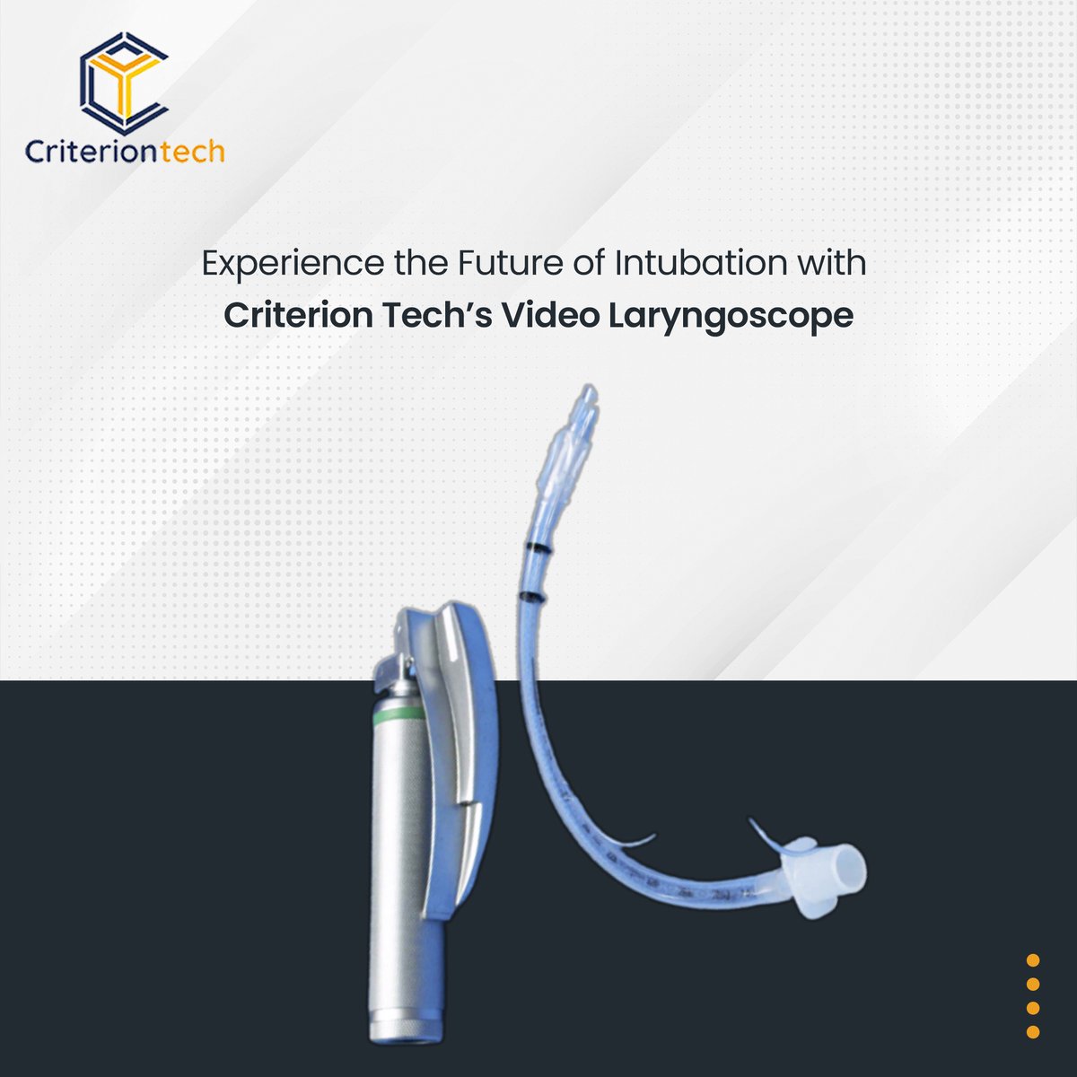 criterion_tech's tweet photo. Experience the future of intubation with Criterion Tech’s Video Laryngoscope.
.
Learn more at: https://t.co/bwA2X9KKbq
.
#IntubationSuccess #VideoLaryngoscope #PatientSafety #MedicalInnovation #ClinicalExcellence #HealthTech #CriticalCare #criteria4technology #CriterionTech https://t.co/ppTUCJcftZ