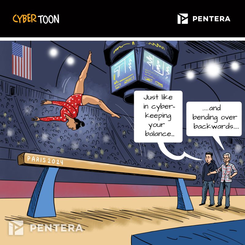danimsayag's tweet photo. Cyber defenders face the Olympics every day, balancing resources, technology, regulation, and budget pressures while defending against constant cybercrime attacks.
Here’s to the unnamed cyber athletes and corporate defenders—you're all medalists to us! 🥇
@penterasec #Cybertoon https://t.co/G6fvmnPnQD