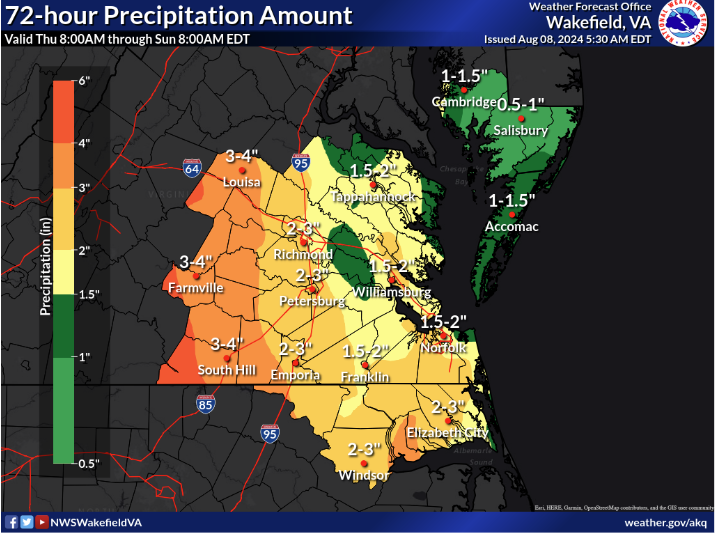 NWS Wakefield tweet media