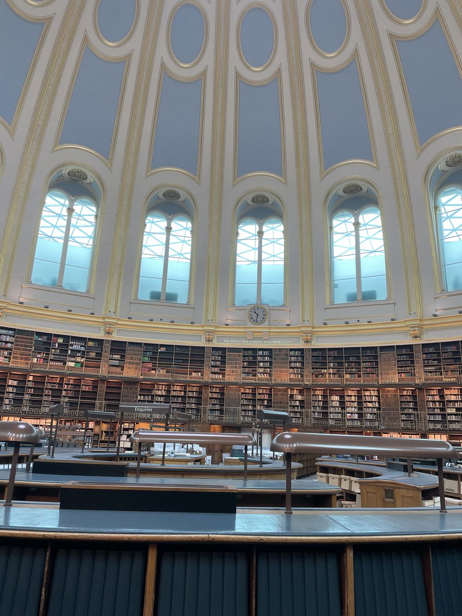Prof Michael Lewis FSA MCIfA (@tostig1066) on Twitter photo Lovely to see the <a href="/britishmuseum/">British Museum</a> reading room open - think of all the greats who studied here! Lovely to see the <a href="/britishmuseum/">British Museum</a> reading room open - think of all the greats who studied here!