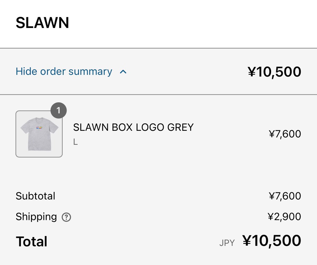 Supreme_X_Gratz's tweet photo. え…めちゃくちゃすんなりOlaolu Slawn Box Logo Tee買えたんだけど…🥹
#Supreme
#Boxlogotee https://t.co/mfYaSgPHa3
