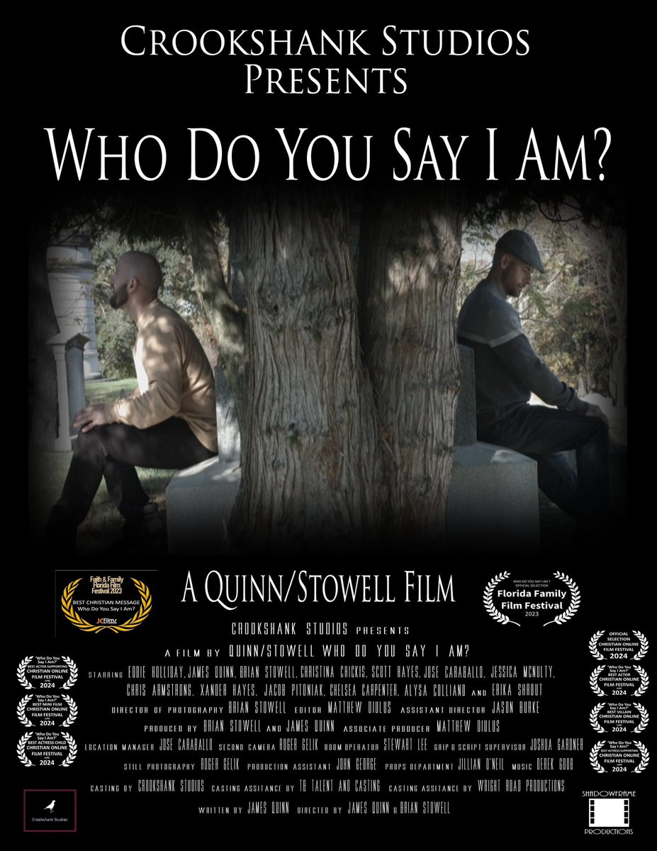 Thank you for these wonderful awards @WOLFMediaFest! We are honored &amp; grateful! #WhoDoYouSayIAm? 🎬🏆🏆