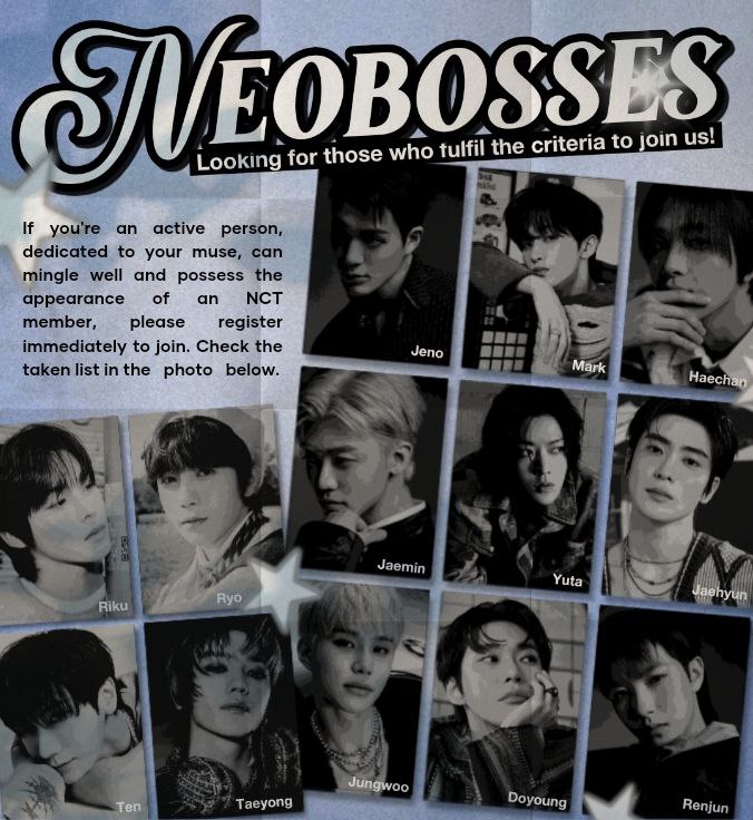 To The World, NCT! Hello, everyone. We’re looking for all unit SQ NCT. Our taken list and for specific criteria can be seen in ALT. If you’re interested to joining you can reply below. We are also looking for other fellow SQ group to be friends with, let’s be friends with us.