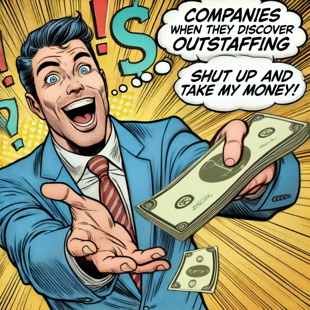 Outstaffing is a great way to cut overhead costs, like salaries, and office space for full-time employees. By bringing in specialized staff only when you need them, you can focus your resources on growing your business.

#CostSavings #StaffAugmentation #BusinessSolutions